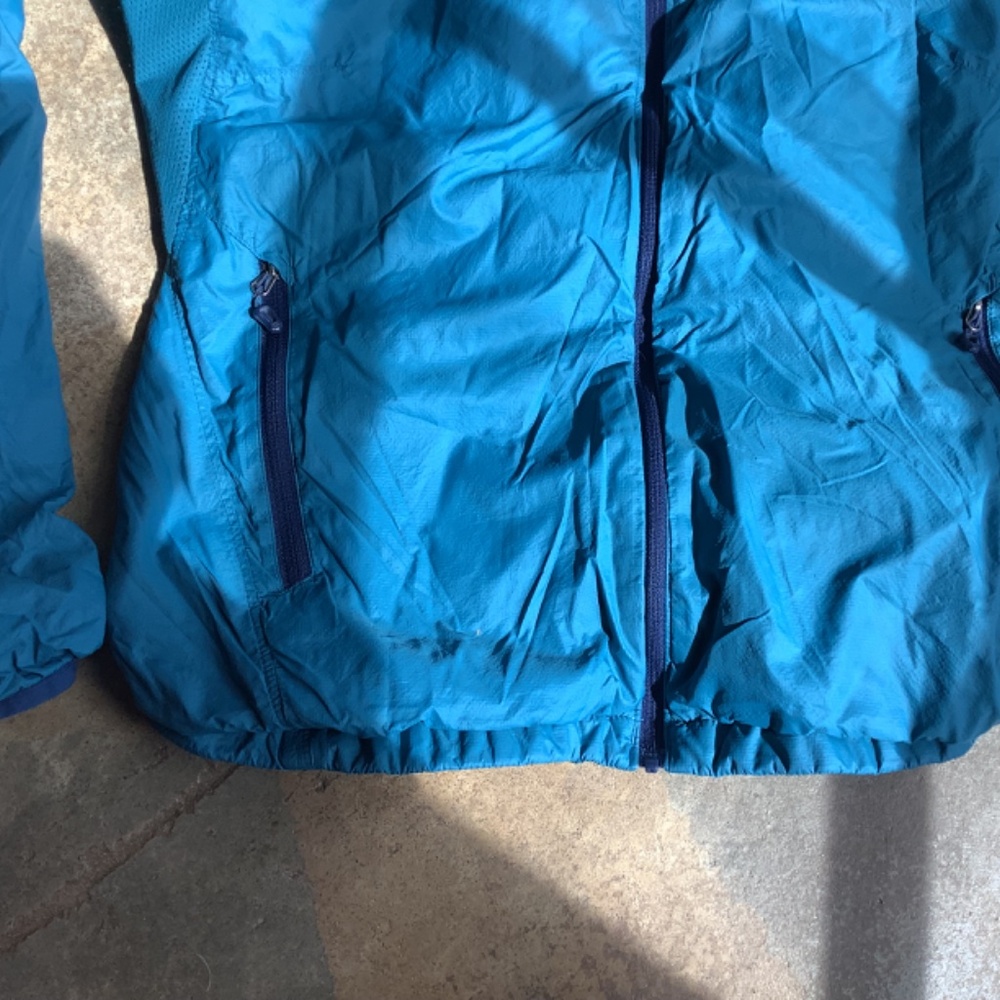 Marmot Windbreaker Jacket M hoodie medium light weight packable lined - Picture 5 of 13
